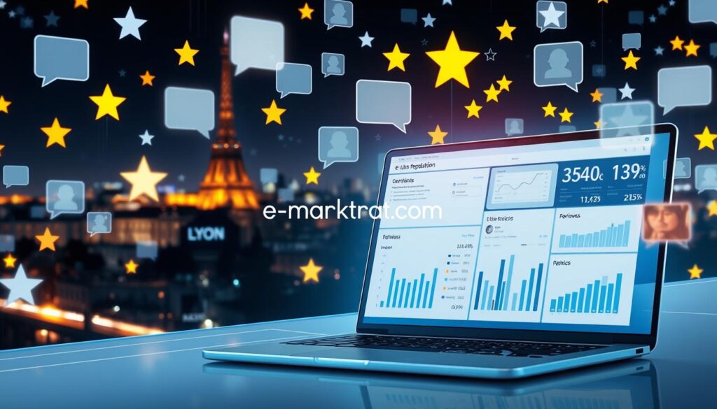avis clients et réputation en ligne