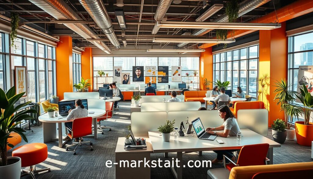 environnement de travail dynamique et innovant